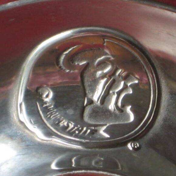 WILTON ARMETALE Florida State Seminoles FSU 13" Chip & Dip Snacks Desserts - Picture 2 of 13